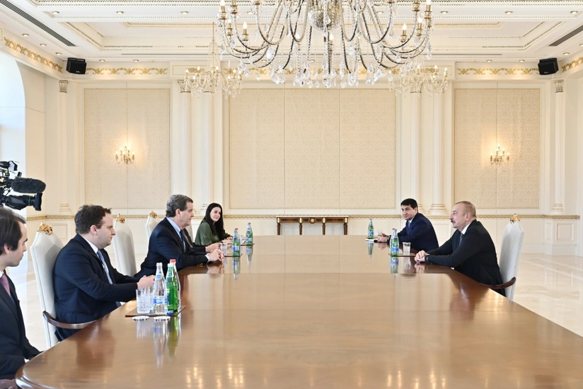 Ilham Aliyev receives delegation led by American Jewish Committee CEO