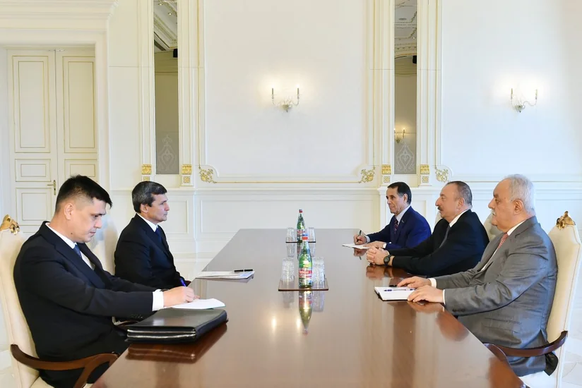 President Ilham Aliyev received Deputy Chairman of Cabinet of Ministers of Turkmenistan