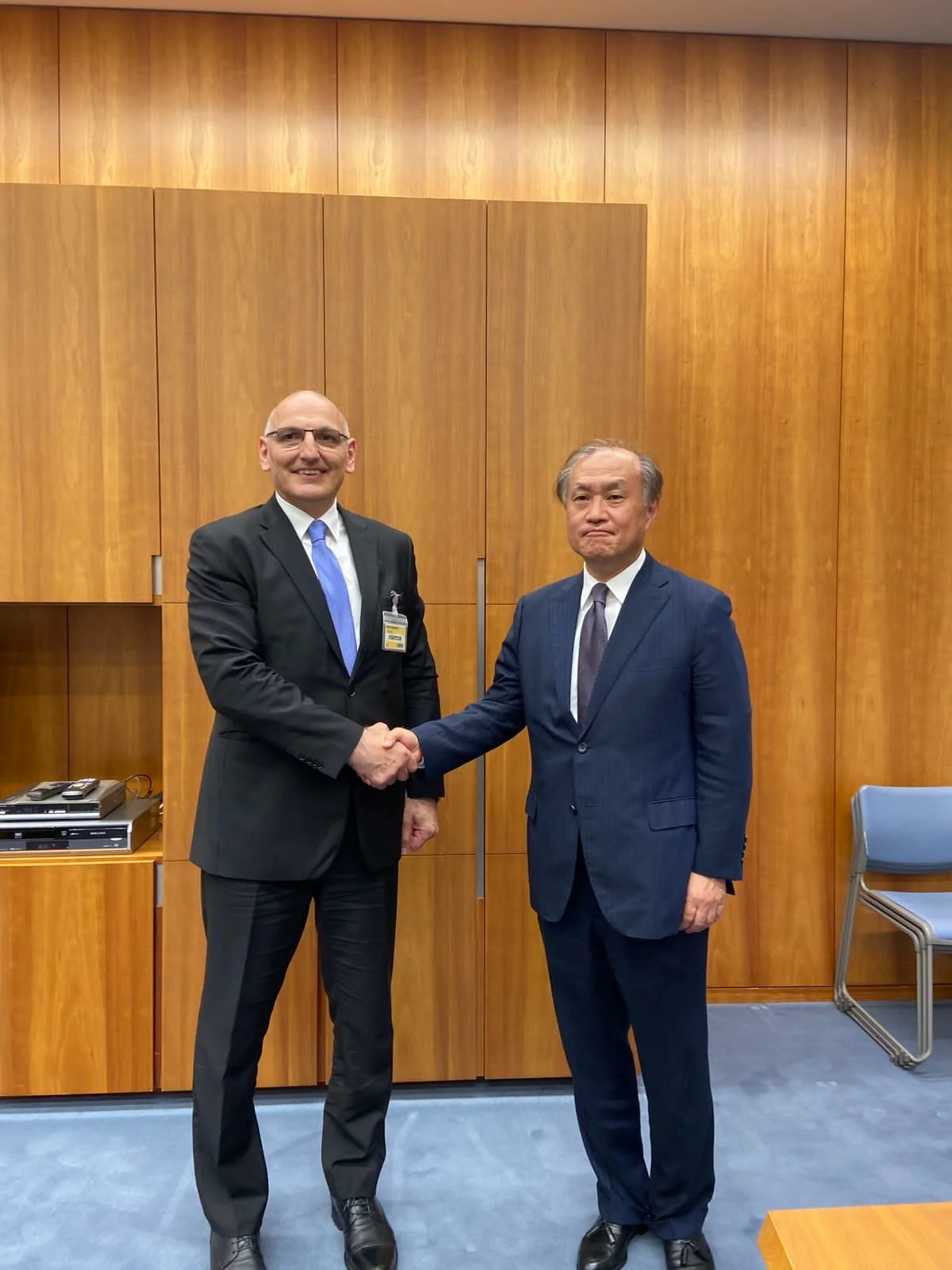 Assistant to First VP of Azerbaijan meets Japan’s national security advisor