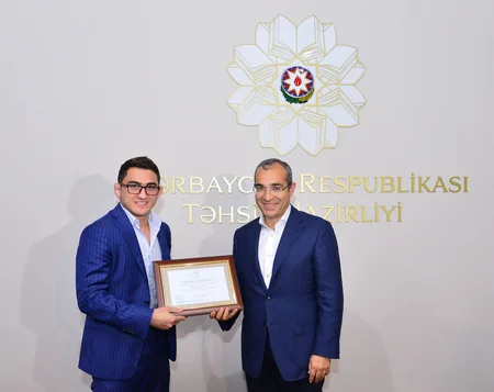 Mikayıl Cabbarov “Rio-2016”da medal qazanmış idmançılarla görüşüb