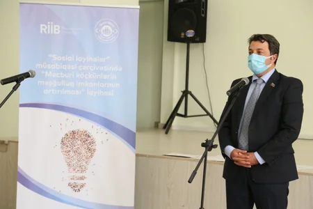 “Qobu Park”da məşğulluq imkanlarının artırılması məqsədilə həyata keçirilən layihə başa çatıb