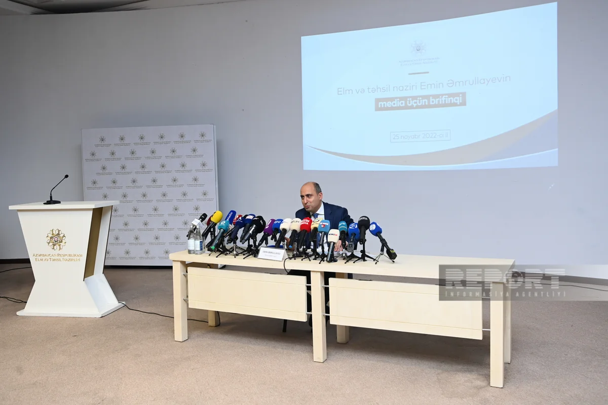 Emin Əmrullayev: Məktəblərin təhlükəsizliyi ilə bağlı müəyyən addımlar atılır