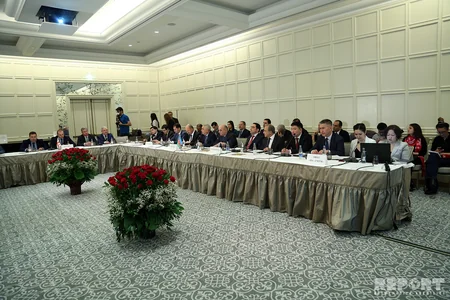 Bakıda Beynəlxalq Transxəzər Nəqliyyat Marşrutu ilə bağlı toplantı keçirilib, bir sıra protokollar imzalanıb - YENİLƏNİB
