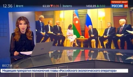 “Rossiya 24” telekanalı Azərbaycanın Birinci vitse-prezidenti Mehriban Əliyevanın müsahibəsini yayımlayıb