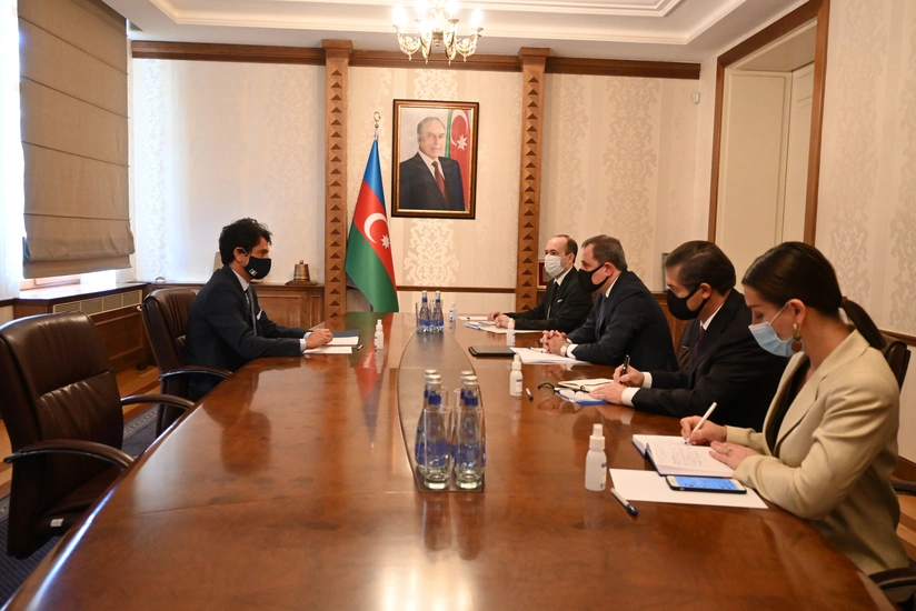 Jeyhun Bayramov meets with Italian ambassador