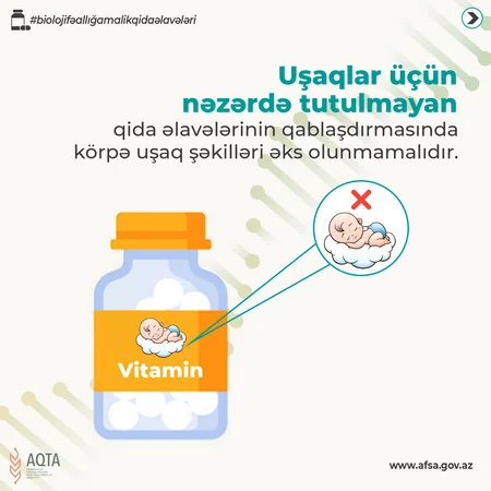 AQTA qida əlavəsi satan sahibkarlara xəbərdarlıq edib