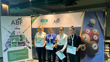Bilyard üzrə Azərbaycan çempionatının qalibləri bəlli olub
