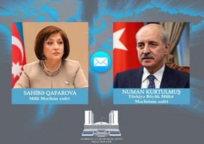 Sahiba Gafarova expresses condolences to Turkish counterpart