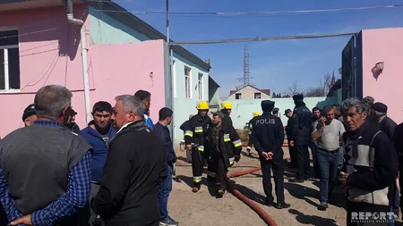 Tovuzda tövlə yanıb, mal-qara tələf olub - FOTO - VİDEO - YENİLƏNİB