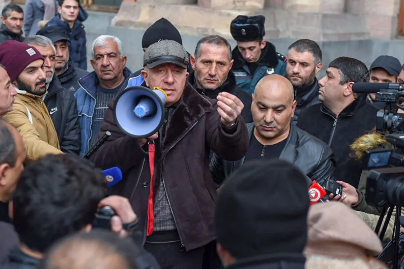 Yerevanda avtomobil alverçiləri etiraz aksiyası keçirib
