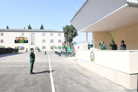 New complex of military unit of Gazakh border guard detachment commissioned