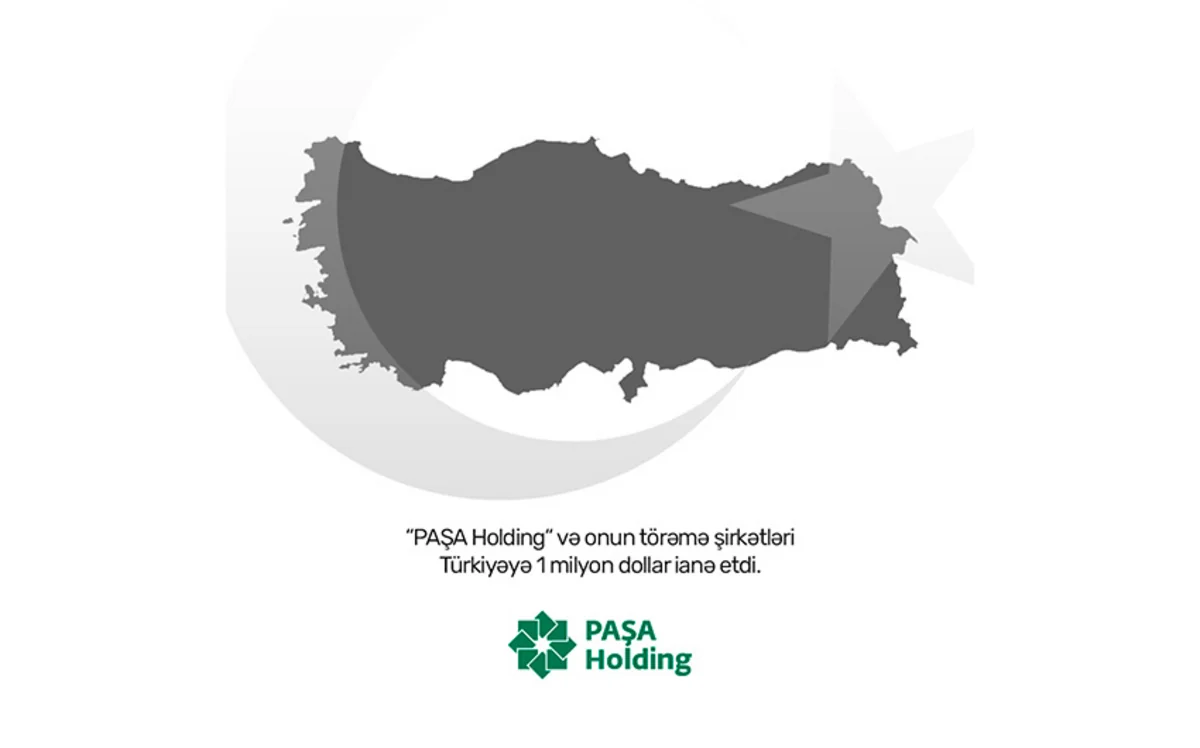 PASHA Holding, its subsidiaries donate $1M to support Turkiye