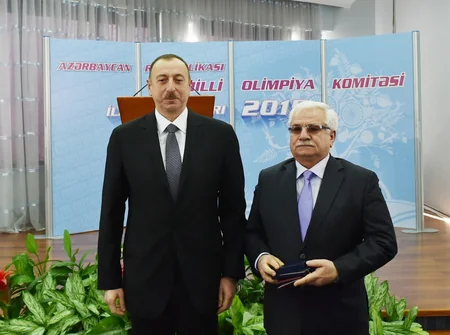 ​Prezident İlham Əliyev 2015-ci ilin idman yekunlarına həsr olunan mərasimdə iştirak edib