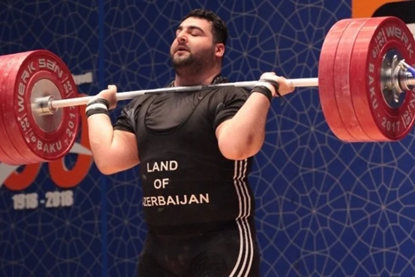 Azərbaycanın daha bir ağırlıqqaldıranı 4 illik diskvalifikasiya olunub