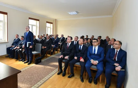 Начальник Государственной налоговой службы Нахчывана представлен коллективу