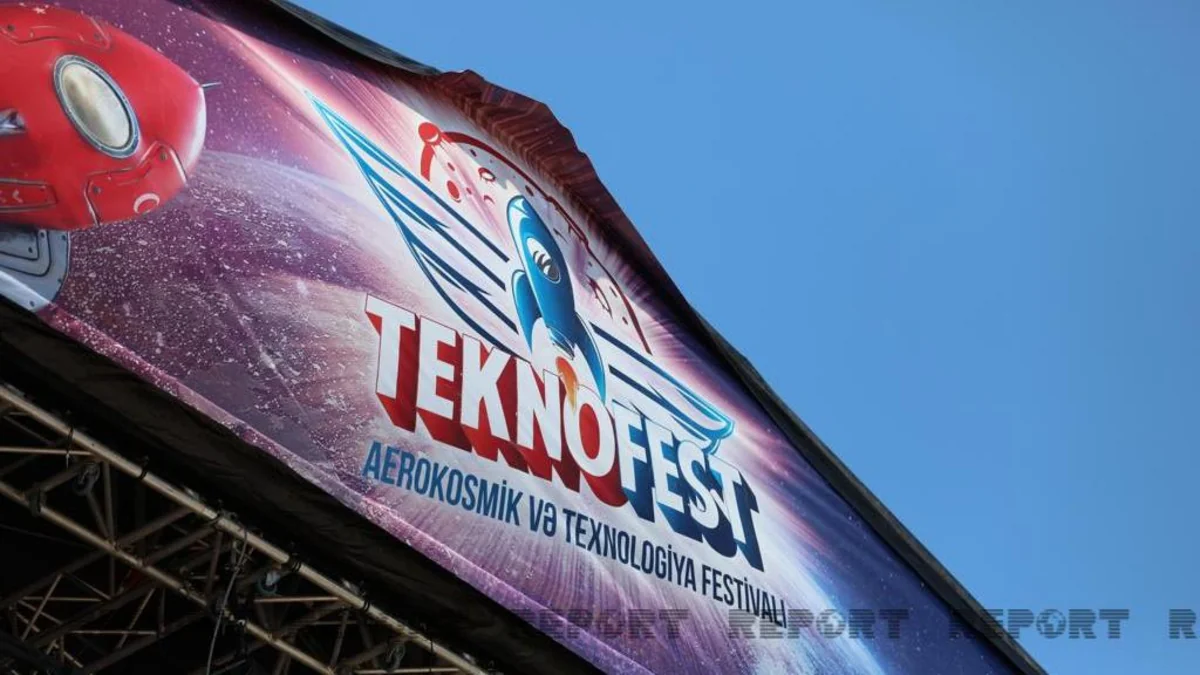 Flyboard show held as part of TEKNOFEST Azerbaijan