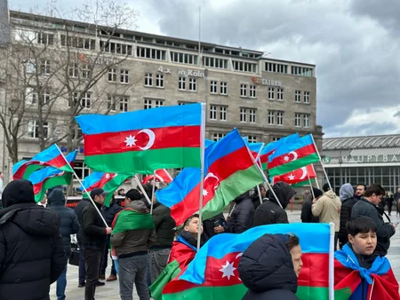 Action to commemorate victims of Khojaly genocide held in Germany