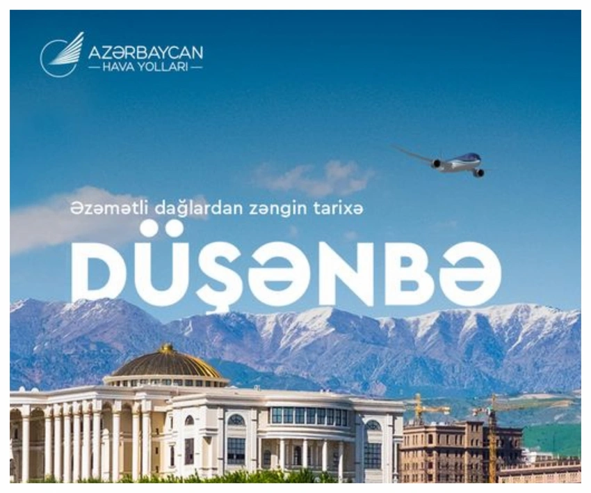 AZAL Bakı-Düşənbə reyslərinə aviabiletlərin satışına başlayıb