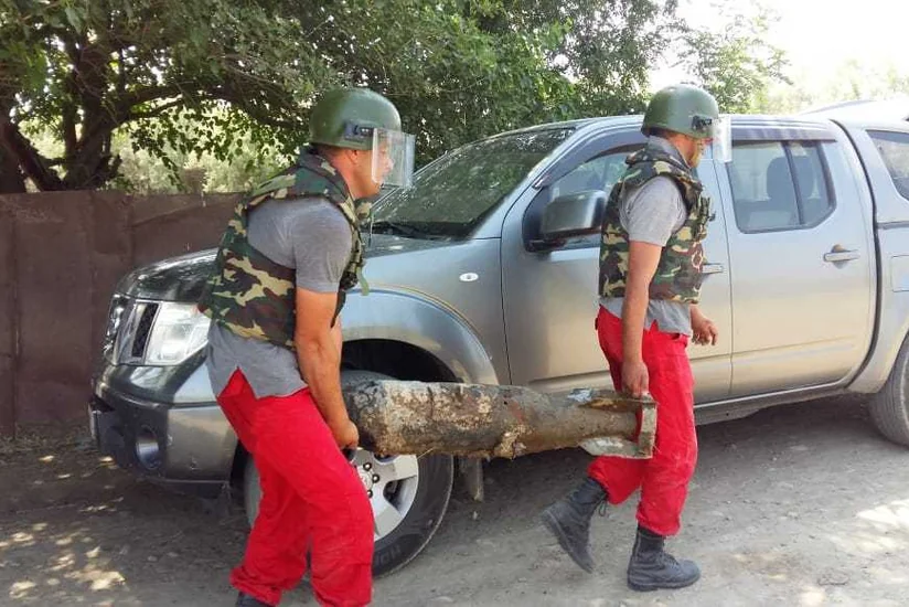 Samuxda aviabomba aşkar edilib