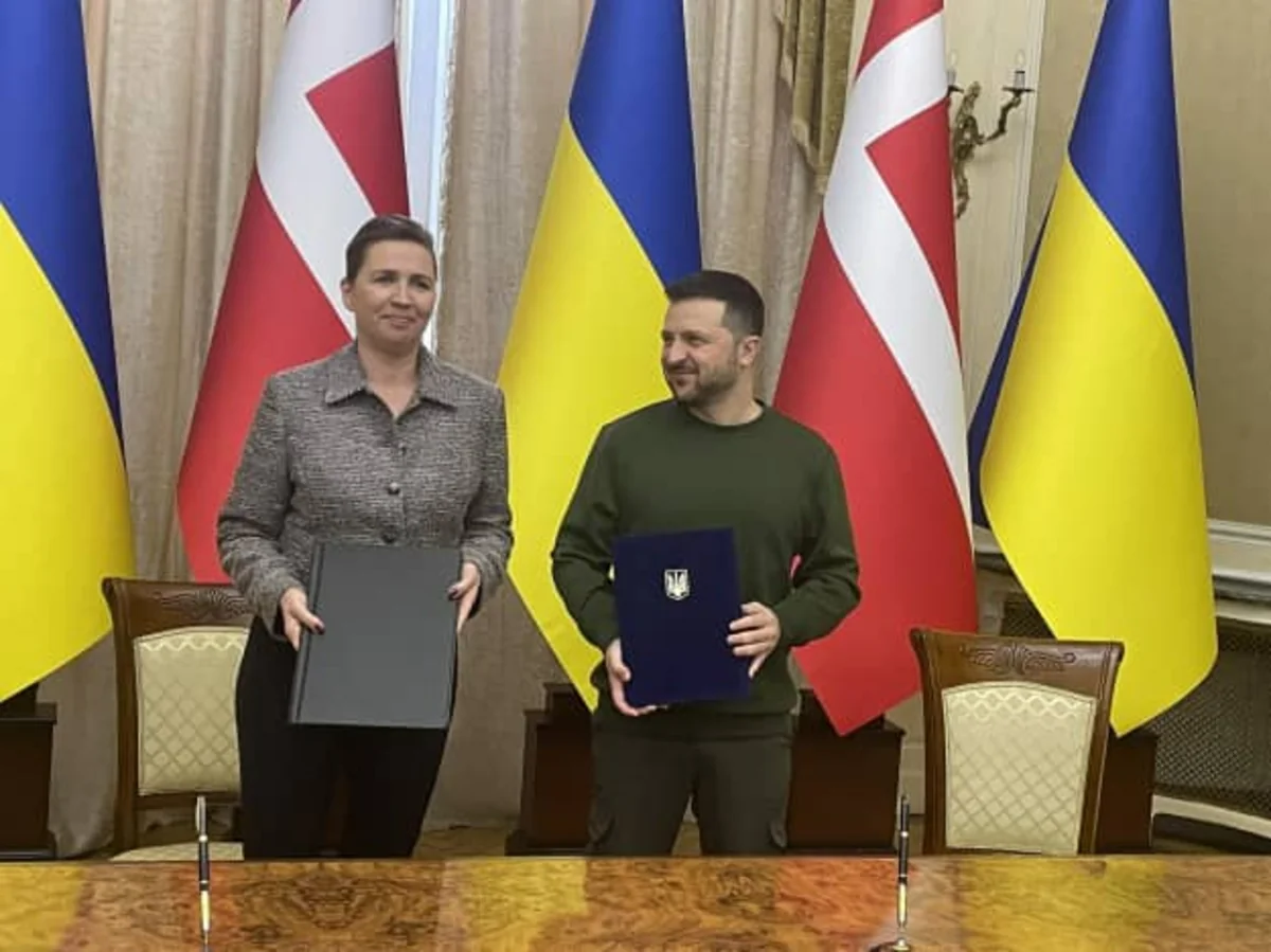 Ukraine, Denmark finalize security agreement