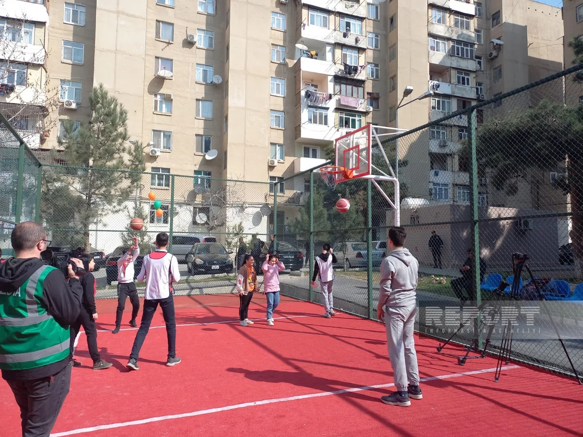 Bakıda “İdman zonası” istifadəyə verilib