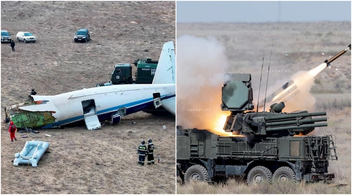 Crashed AZAL plane was shot down by Russian air defense, media reports say