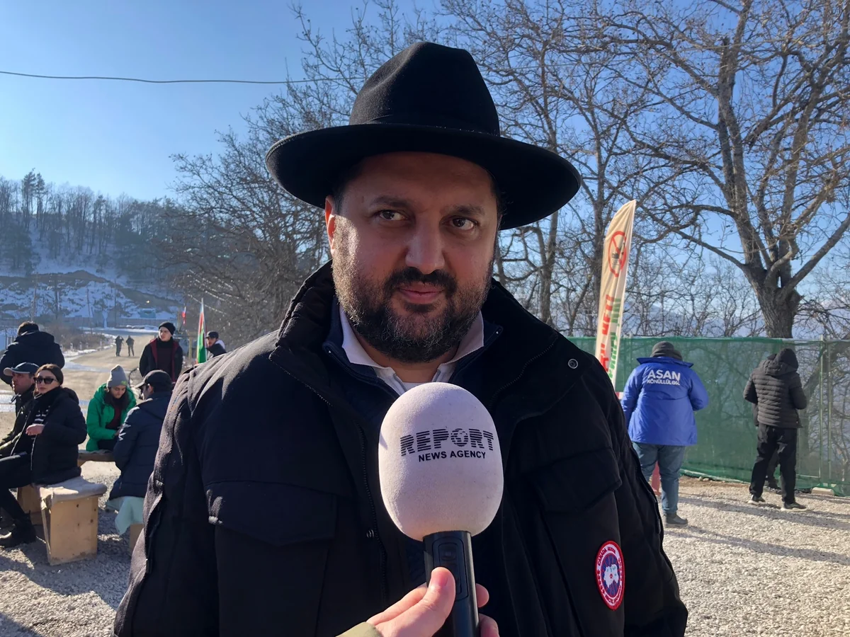 Rabbi: Khankandi-Lachin road is open, humanitarian vehicles can move freely
