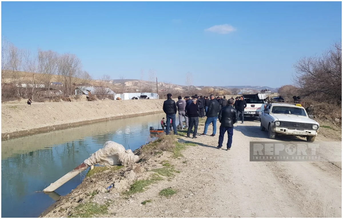 Göyçayda kanalda batan şəxsin meyiti tapılıb