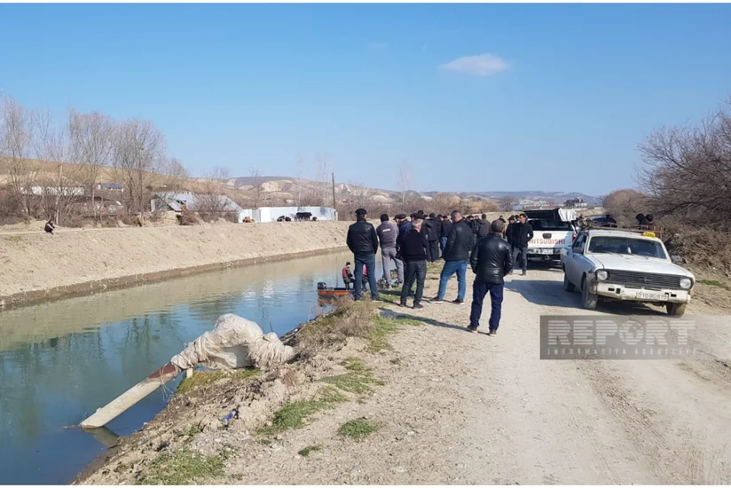 Göyçayda kanalda batan şəxsin meyiti tapılıb