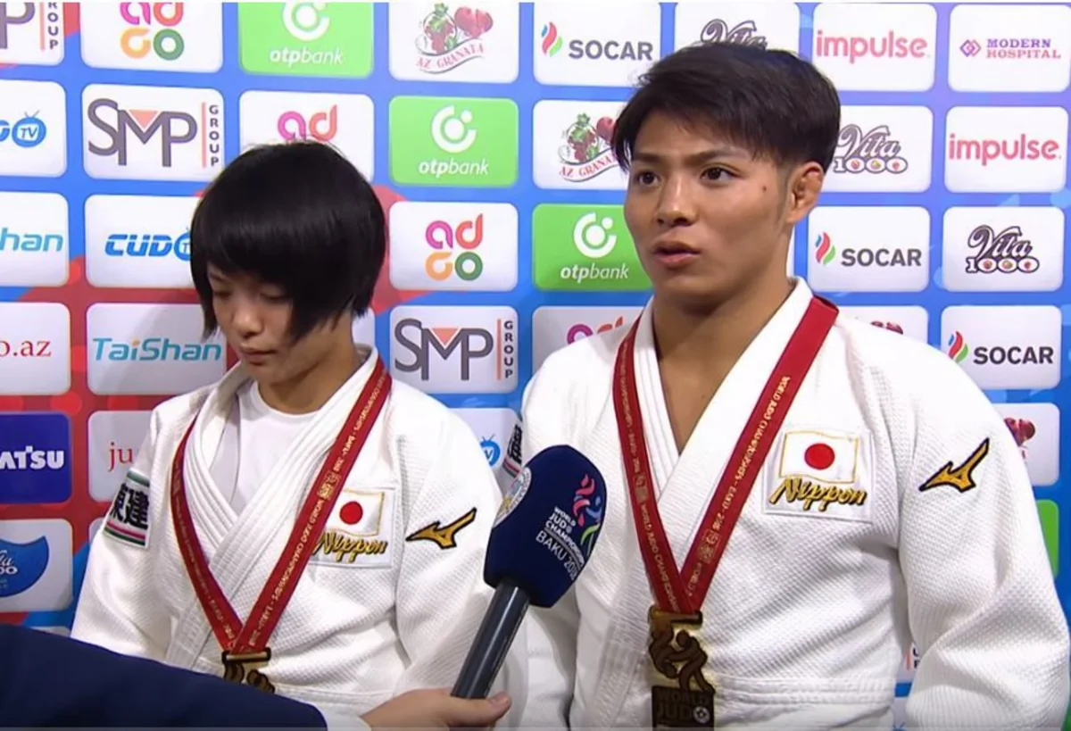 Japanese Baku World Judo Champions share their expression