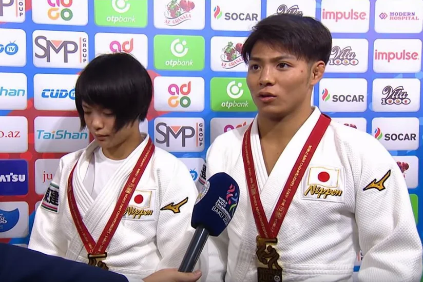 Japanese Baku World Judo Champions share their expression