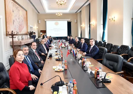 Baş prokuror Türkiyə Ali Məhkəməsinin sədrilə görüşdü