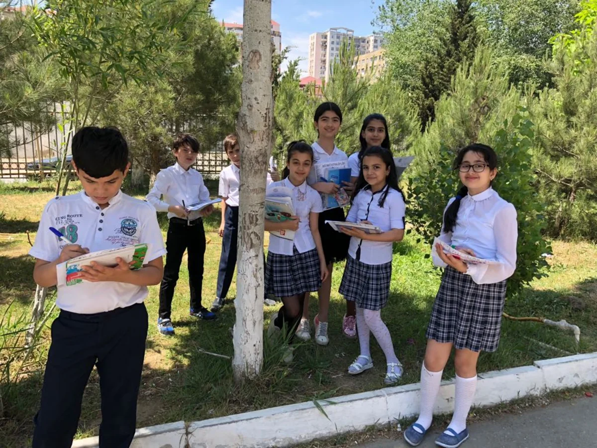 Məktəblilərin respublika ekoloji tədbiri keçirilib
