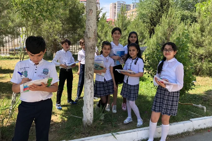 Məktəblilərin respublika ekoloji tədbiri keçirilib