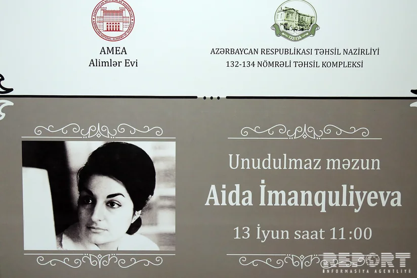 Unudulmaz məzun Aida İmanquliyeva kitabının təqdimatı olub - FOTO
