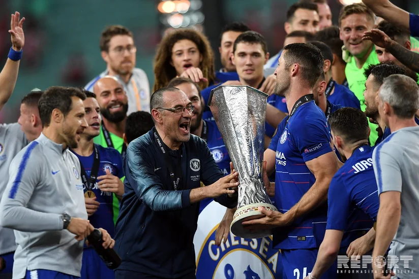 Ceremony of awarding Europa League final participants held in Baku