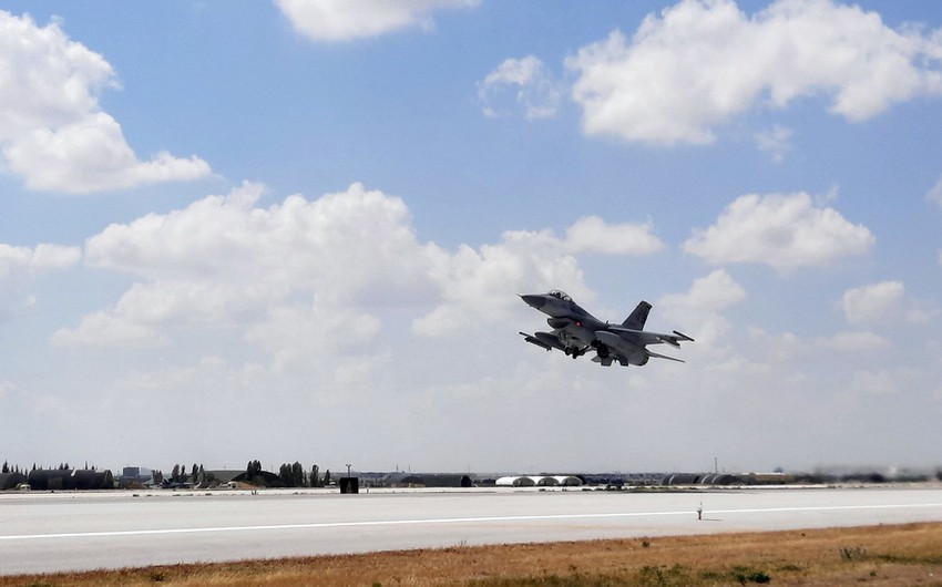 “Anadolu Qartalı - 2021” təlimində hərbi pilotlarımız növbəti tapşırıqları icra edib