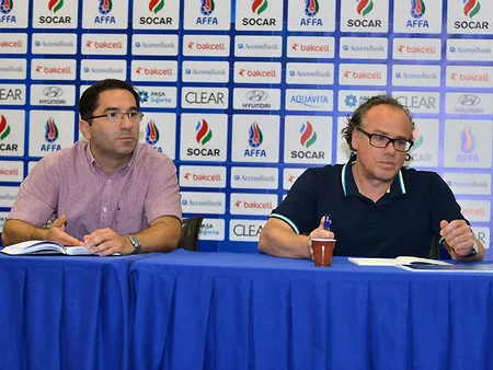 ​Bernhard Lippert Azərbaycanda klub nümayəndələri ilə görüşüb