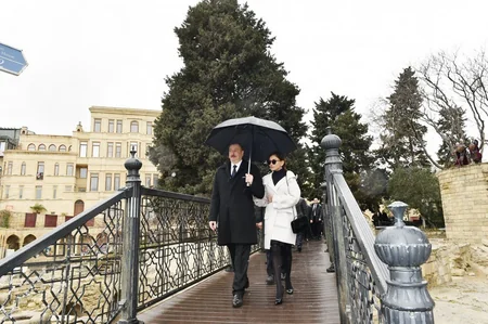 Prezident İlham Əliyev Novruz bayramı münasibətilə ümumxalq şənliyində iştirak edib - YENİLƏNİB-3