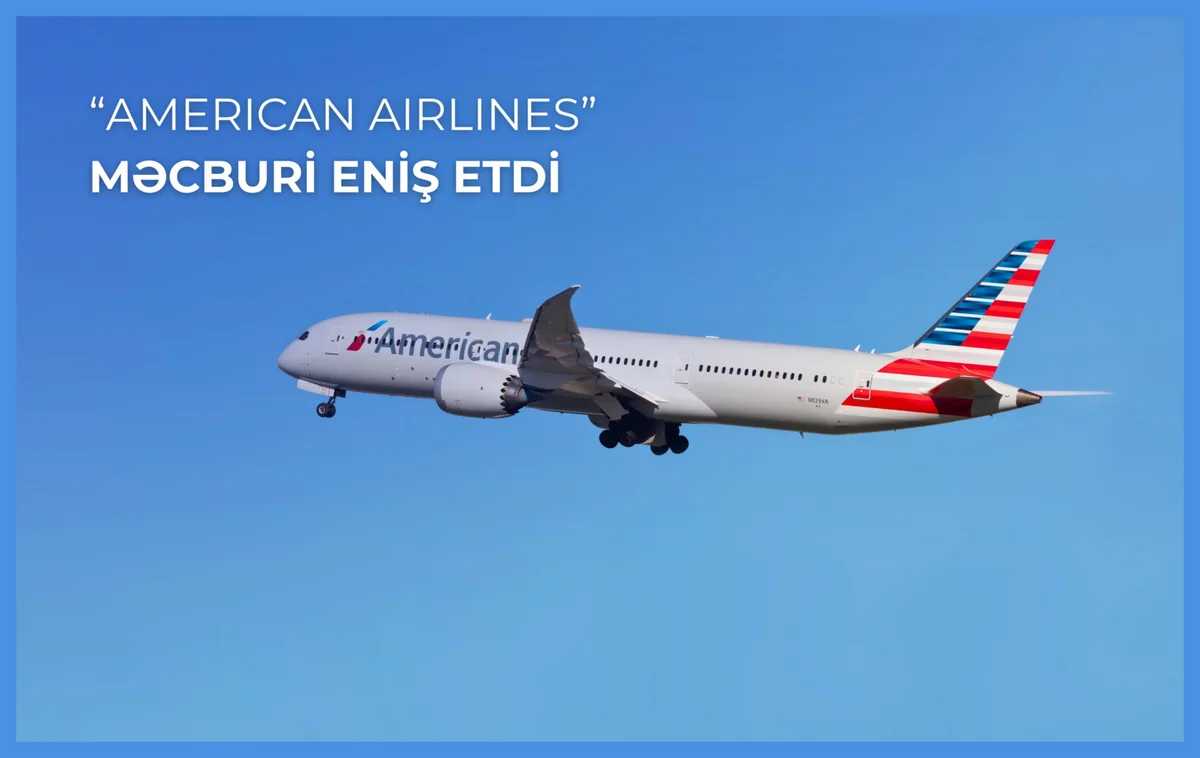 ABŞ sərnişin təyyarəsi Heydər Əliyev Beynəlxalq Aeroportuna məcburi eniş edib