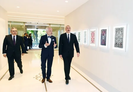 President Ilham Aliyev attends inauguration of new building of Azerbaijan's Embassy in Belgium