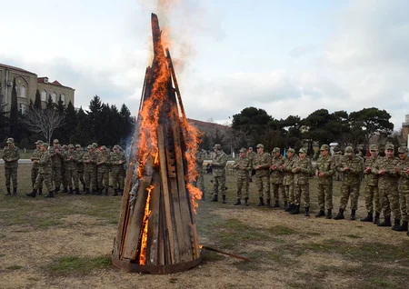 Series of events held in Azerbaijan Army on Novruz holiday