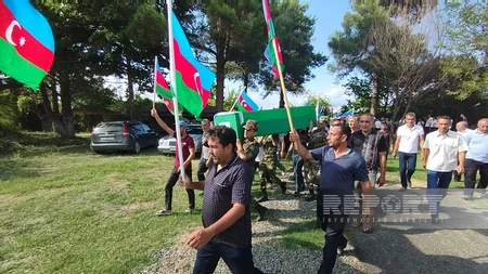 Ağdaşda Birinci Qarabağ müharibəsinin şəhidi Yasin Əbdürəhmanov dəfn edilib - YENİLƏNİB