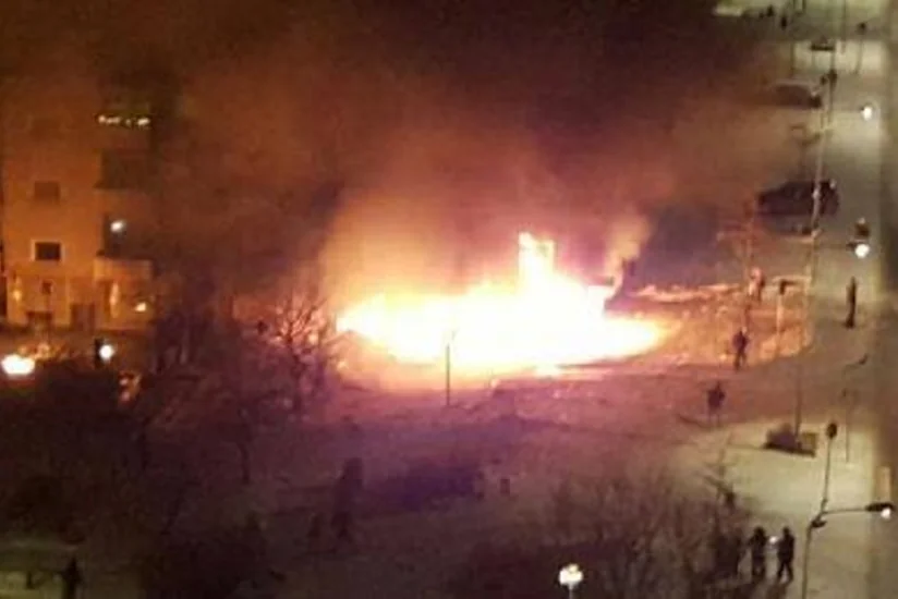 ​İsveçdə yaşayış binasında partlayış baş verib, 10 nəfər yaralanıb
