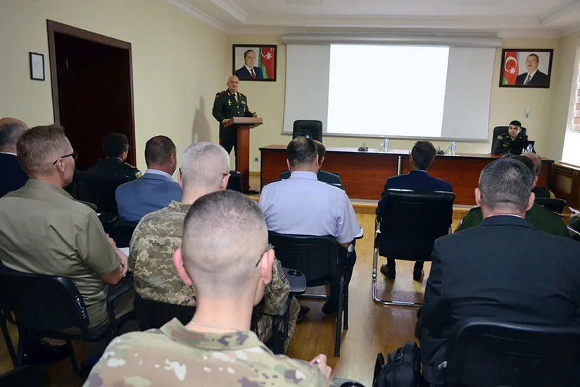 Military attachés informed about local anti-terrorist activities conducted in Karabakh region