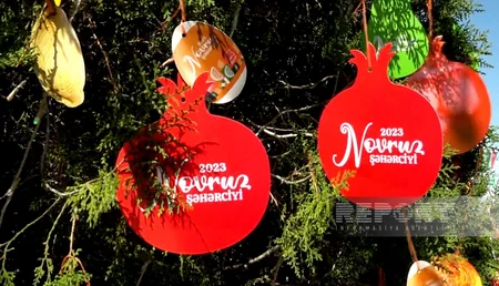 Naxçıvanda “Novruz şəhərciyi”nin ikinci günü - FOTOREPORTAJ