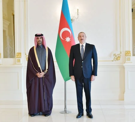 President Ilham Aliyev received credentials of incoming Qatari and Jordanian ambassadors