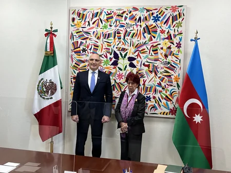 Assistant to Azerbaijan’s first VP Elchin Amirbayov visits Mexico