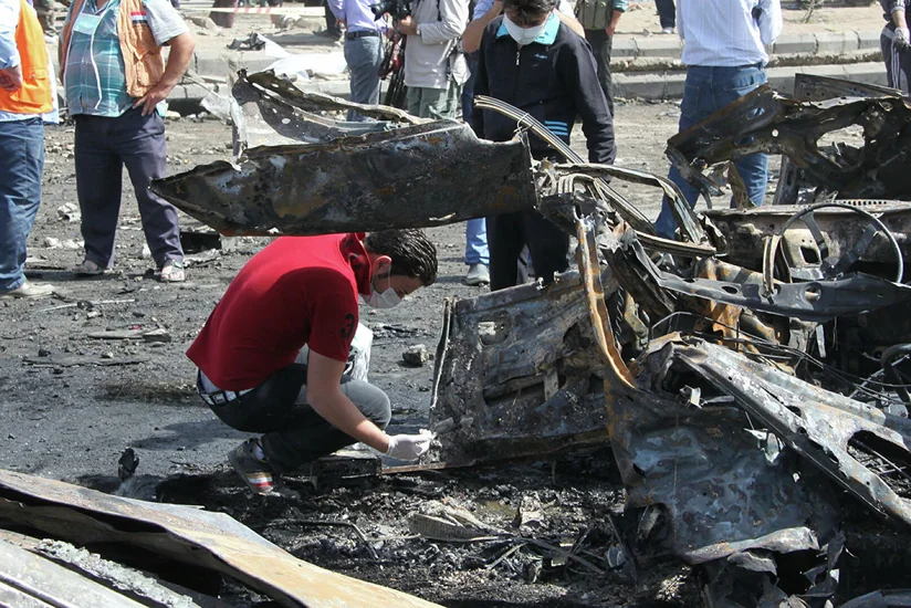 В Сирии при взрыве автомобиля погибли семь человек