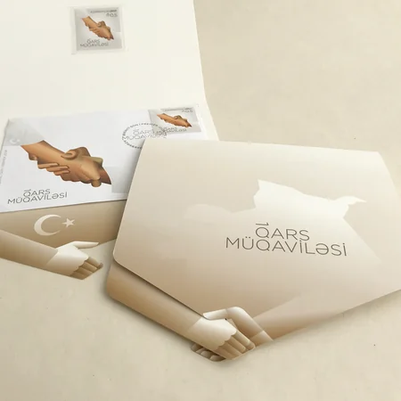 “Qars müqaviləsi – 100 il” mövzusunda poçt markaları dövriyyəyə buraxılıb